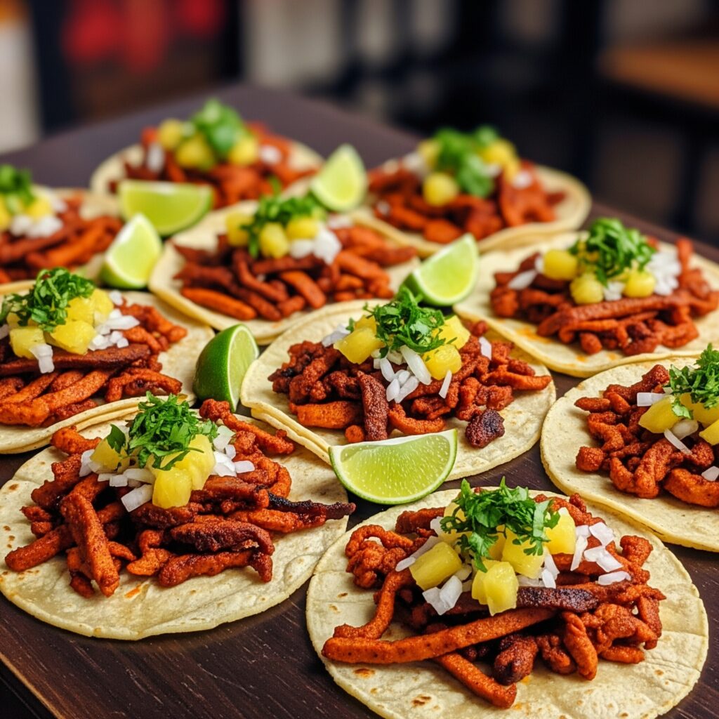 taquitos al pastor x10