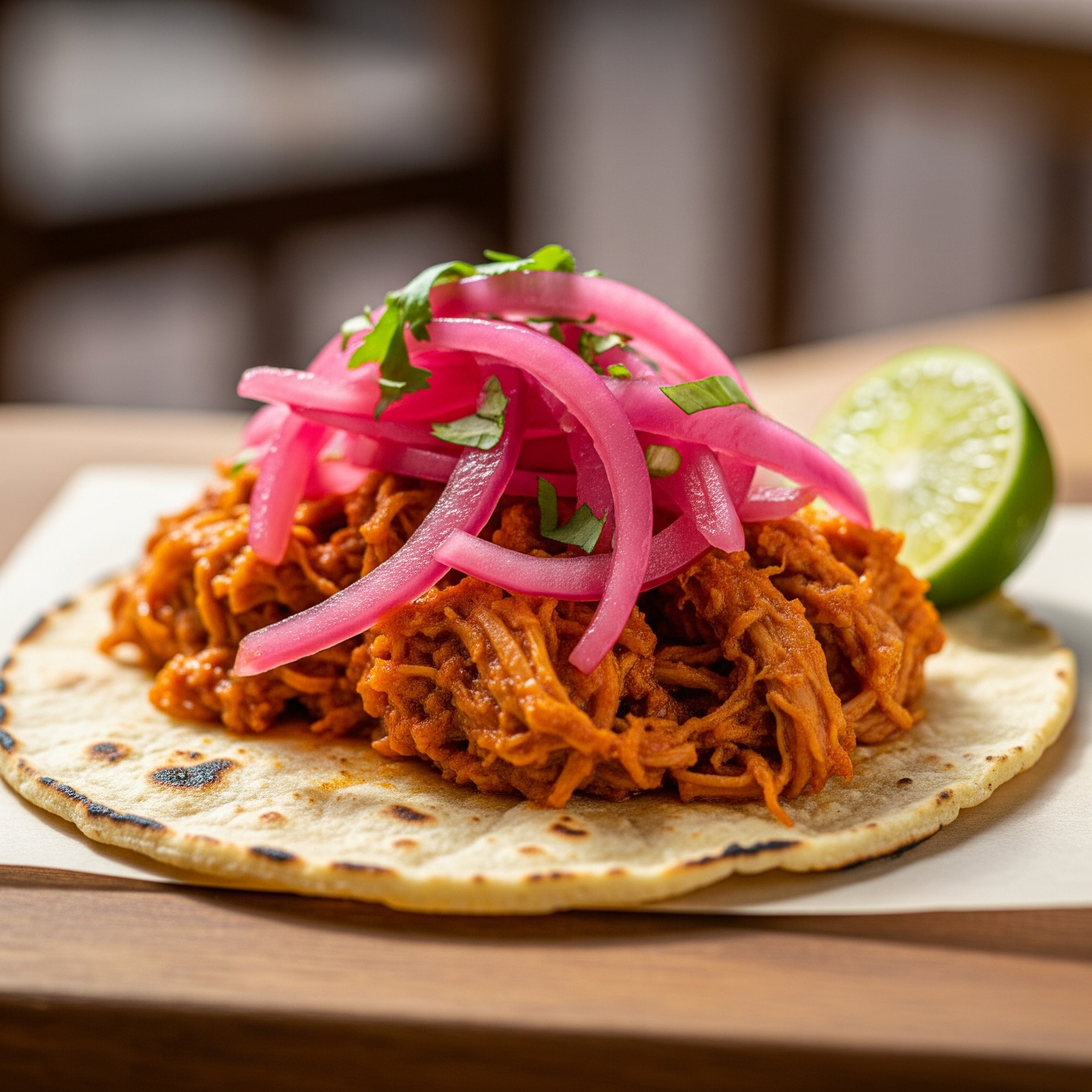 taquito de cochinita pibil x1