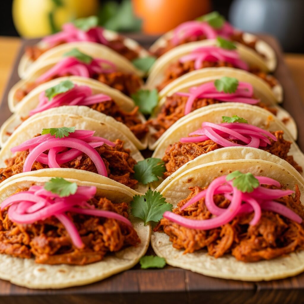 taquitos cochinita x10